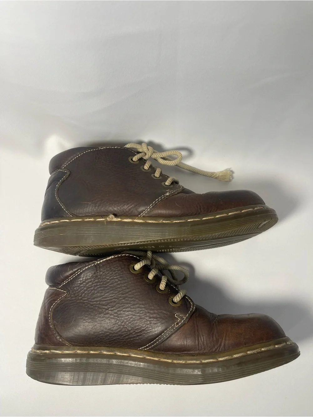 Vintage Dr Martens Chukka Boots 3A08 Brown Made in England